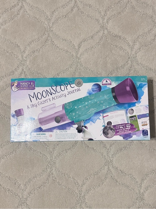 Educational Insights Other - Nancy B's Moonscope Telescope in Teal & Purple - Kids Learning Toy